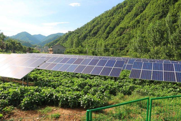 河南欒川縣村級扶貧光伏發(fā)電項目3.5mw